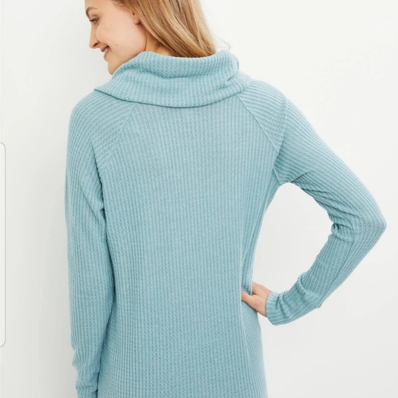 $5☃️H.P Jessica Simpson- Cowl Neck Long  Sleeve Maternity XLTunic - Picture 2 of 10